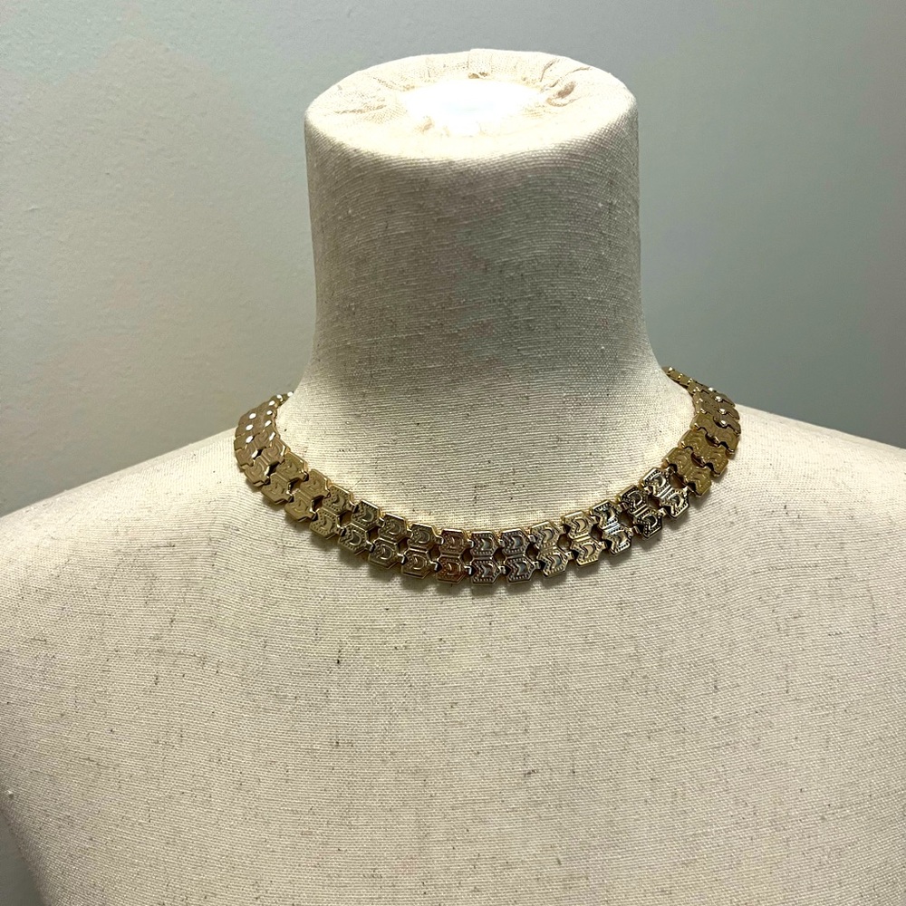 Gold Collar Necklace